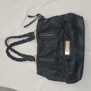Marciano Black Shoulder Purse